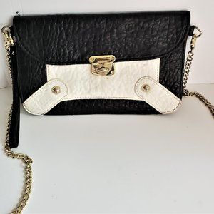 Steve Madden Crossbody Wristlet Organizer Purse Faux Leather.